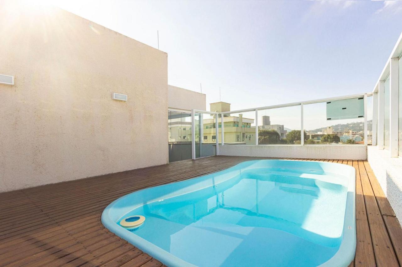 501-3 Cdeal - Cobertura com piscina privativa 3 dorms até 6 pessoas Apartamento Bombinhas Exterior foto